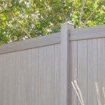 Commercial Vinyl PVC Privacy Fencing