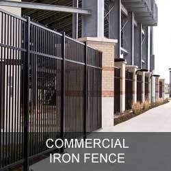Commercial Iron Fence Gallery