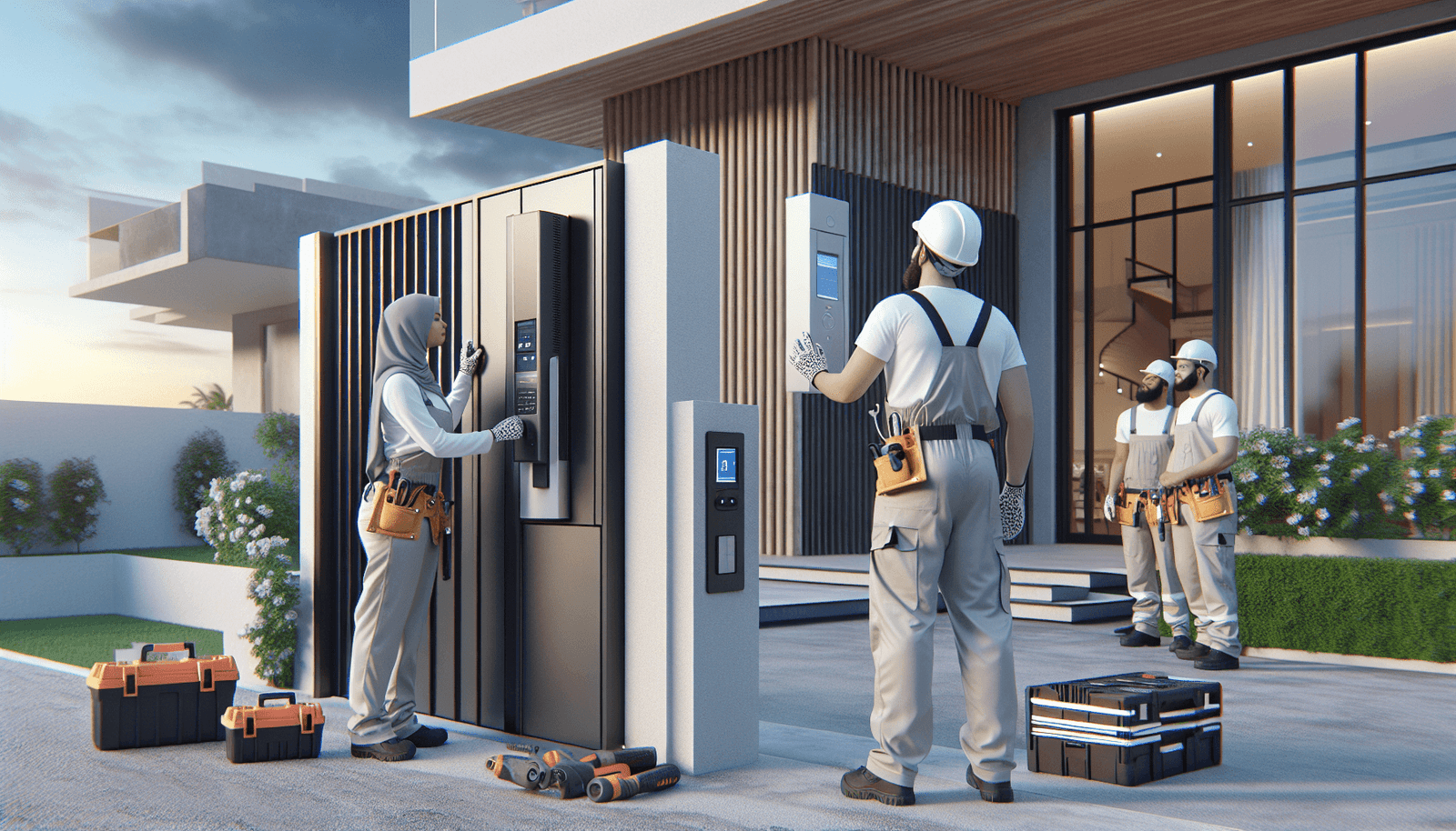 Automatic Gate Openers What Are The Options Fencemaster Houston