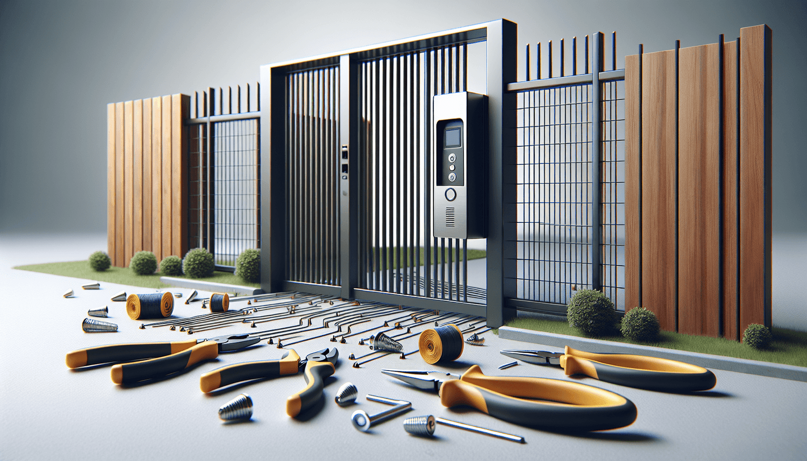 Installing A Gate Intercom System With Fencemaster Houston Installing A Gate Intercom System With Fencemaster Houston