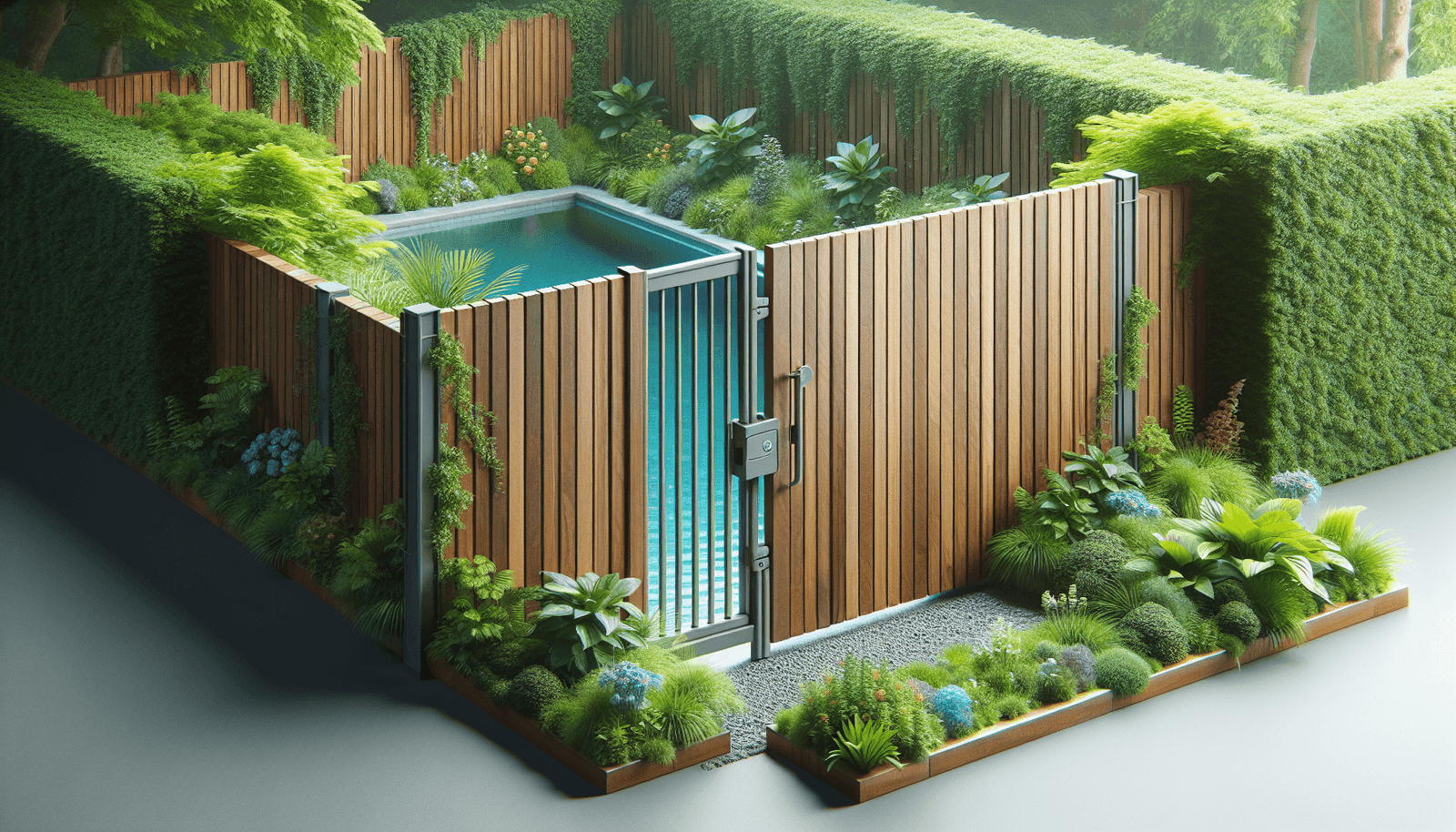 Adding A SelfClosing SelfLatching Gate For Pool Safety With Fencemaster Houston Adding A SelfClosing SelfLatching Gate For Pool Safety With Fencemaster Houston