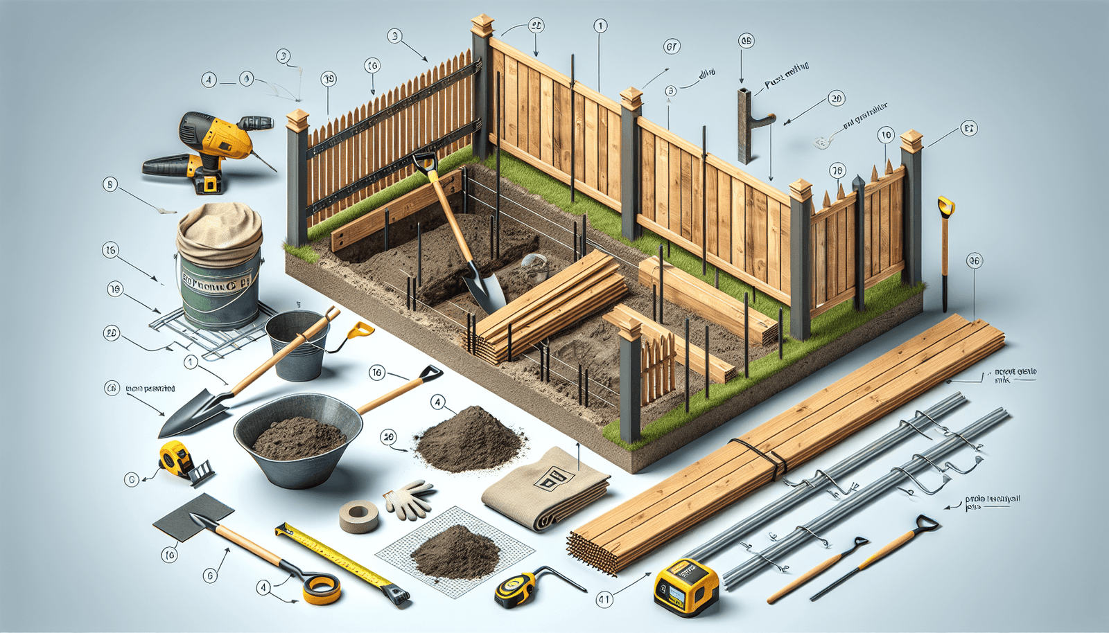 Installation Process StepbyStep Fencemaster Houston Made Easy Installation Process StepbyStep Fencemaster Houston Made Easy