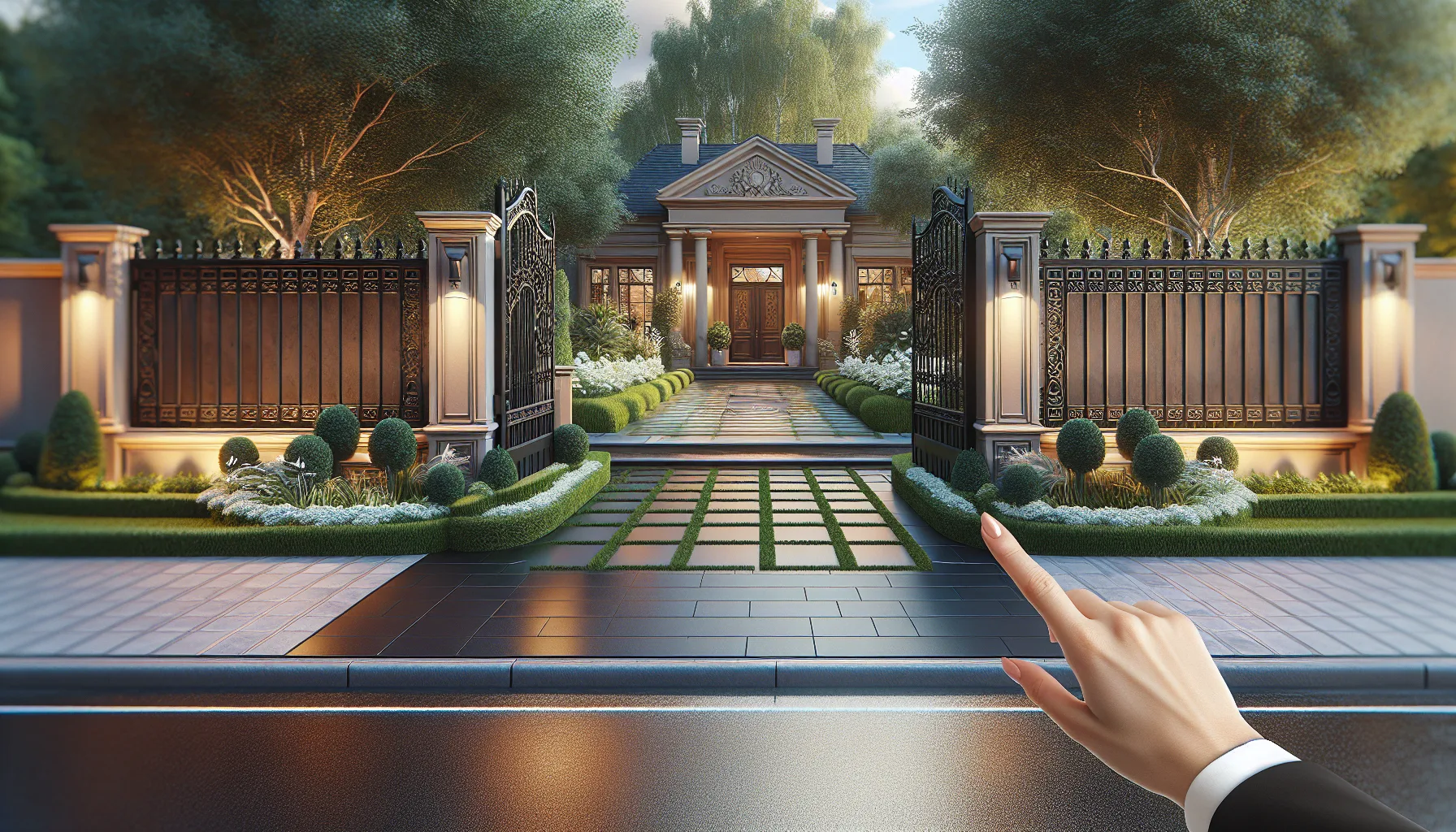Creating An Inviting Entrance With The Right Driveway And Fence Design Featuring Fencemaster Houston Creating An Inviting Entrance With The Right Driveway And Fence Design Featuring Fencemaster Houston