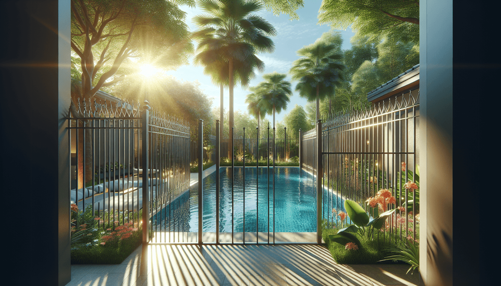 Pool Fence Materials Aluminum Wrought Iron And More From Fencemaster Houston Pool Fence Materials Aluminum Wrought Iron And More From Fencemaster Houston