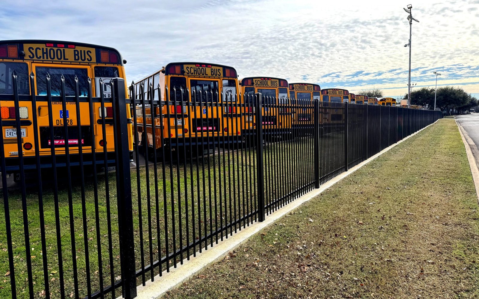 Educational Institution Wrought Iron Fencing