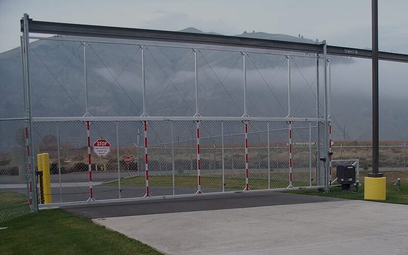 Industrial Facility Overhead Gate System